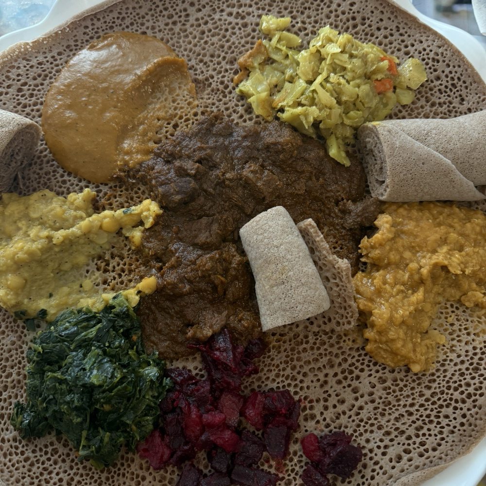 EthioEritrea Restaurant - Vegan Combo For 2 people - Ethiopian Near Me - Syracuse, New York EthioEritrea Restaurant - Vegan Combo For 2 people - Ethiopian Near Me - Syracuse, New York