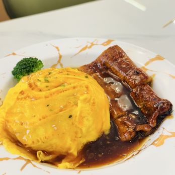 Uncle Cha Fusion Cafe - 蒲烧鳗鱼旋风蛋饭 Unagi Egg over rice - Asian Fusion Near Me - Milpitas, California Uncle Cha Fusion Cafe - 蒲烧鳗鱼旋风蛋饭 Unagi Egg over rice - Asian Fusion Near Me - Milpitas, California