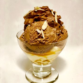 India Cafe - chocolate vanilla sundae - Indian Near Me - White Plains, New York