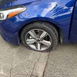 Flat tire Flat tire