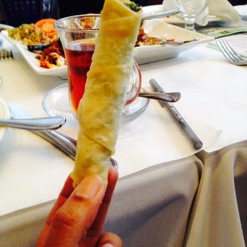Ali Baba's Turkish Cuisine - Borek Cigar Rolls - Best item on the menu. - Turkish Near Me - New York, New York Ali Baba's Turkish Cuisine - Borek Cigar Rolls - Best item on the menu. - Turkish Near Me - New York, New York