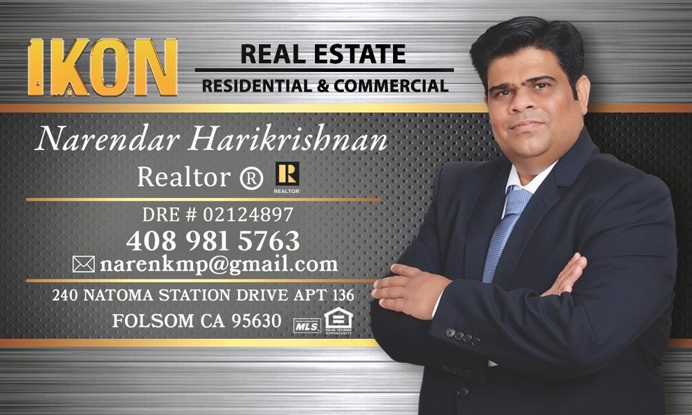 NARENDAR HARIKRISHNAN IKON REAL ESTATE Contact Agent 240 Natomas