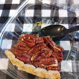 a slice of pecanli pie a slice of pecanli pie