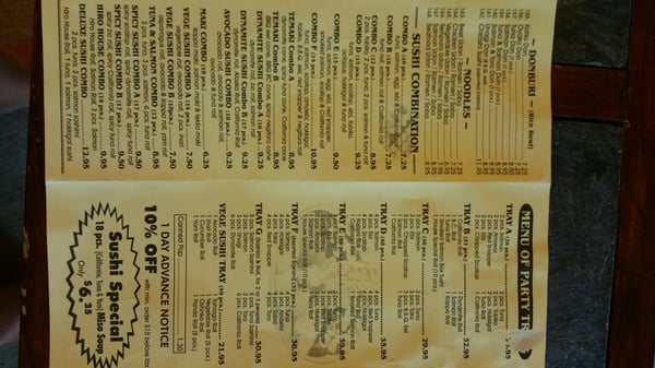 Menu photo 4 Hiro Sushi Port Coquitlam, BC