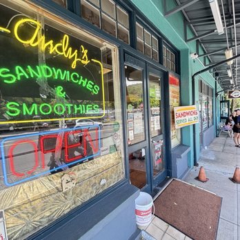 Andy's Sandwiches & Smoothies - Outside area next to off the hook poke - Sandwiches Near Me - Honolulu, Hawaii