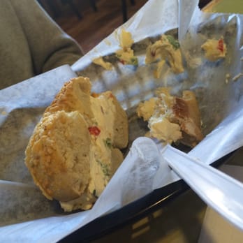 Bagel Bros - Asiago Bagel with Veggie Cream Cheese. A- - Bagels Near Me - Cincinnati, Ohio