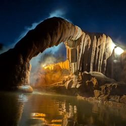 Mystic Hot Springs of Monroe - This is what makes the hot springs mystical. Such an amazing experience to be there for the sunset and evening