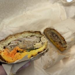 Herb Marinated Pork Sandwich
