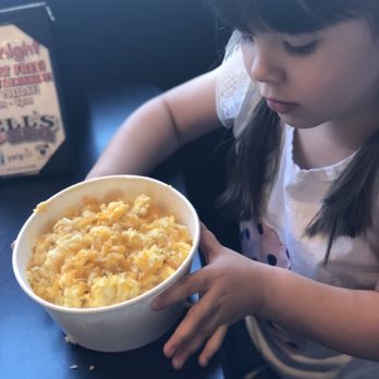 Bell's BBQ - Child's Mac and Cheese is huge! Can easily split between 2 kids or have leftovers the next day - Barbeque Near Me - Henderson, Nevada
