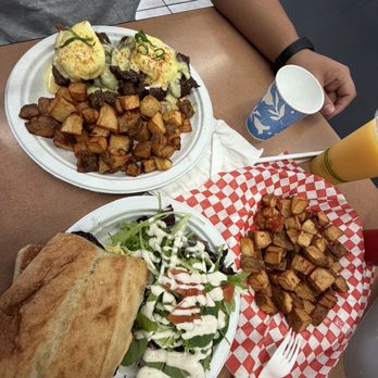 Button Up Cafe - 3# korean short rib eggs benedict - Breakfast & Brunch Near Me - Pearl City, Hawaii Button Up Cafe - 3# korean short rib eggs benedict - Breakfast & Brunch Near Me - Pearl City, Hawaii