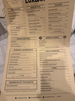 Menu photo 4 LUXBAR Chicago, IL