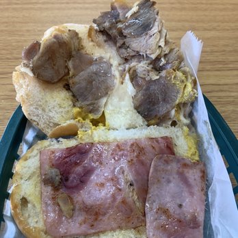 Dabeni's Latin Restaurant & Bakery - That's it? I've had lunchables with more meat than this Cuban Sandwich. Dry pork too - Bakeries Near Me - Orlando, Florida