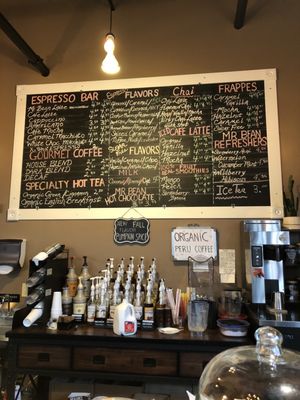 Menu photo 2 Mr Bean Coffee and Gelato Powell, OH