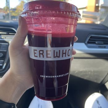 Erewhon - Beet juice $12 - Grocery Near Me - Santa Monica, California Erewhon - Beet juice $12 - Grocery Near Me - Santa Monica, California