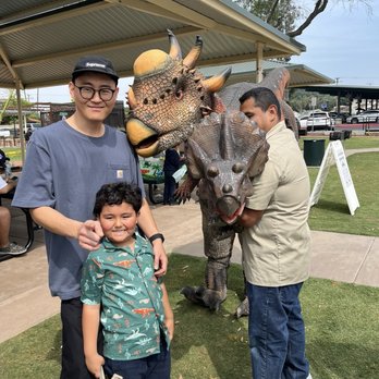 C & M Entertainment - They brought out baby dinosaurs as well - Party Characters Near Me