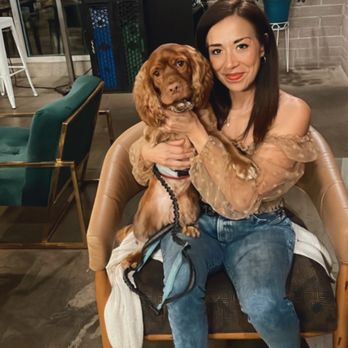 MoonGoat Coffee Roasters - On a date with my fur baby at our fav coffee place - Coffee Roasteries Near Me - Costa Mesa, California