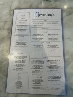 Menu photo 4 Beverley’s Bistro & Bar Dallas, TX Menu photo 4 Beverley’s Bistro & Bar Dallas, TX