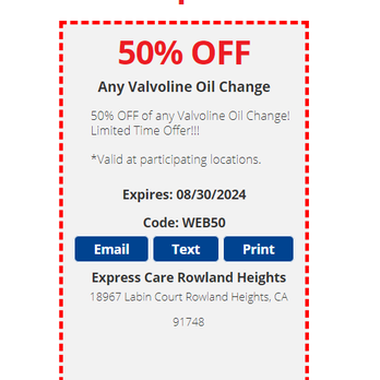 Valvoline Express Care - Oil Change Stations Near Me - ROWLAND HEIGHTS, California Valvoline Express Care - Oil Change Stations Near Me - ROWLAND HEIGHTS, California