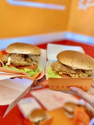 Crispy Burger by null