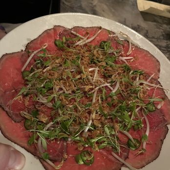 Meat & Potatoes - beef carparccio - New American Near Me - Pittsburgh, Pennsylvania Meat & Potatoes - beef carparccio - New American Near Me - Pittsburgh, Pennsylvania