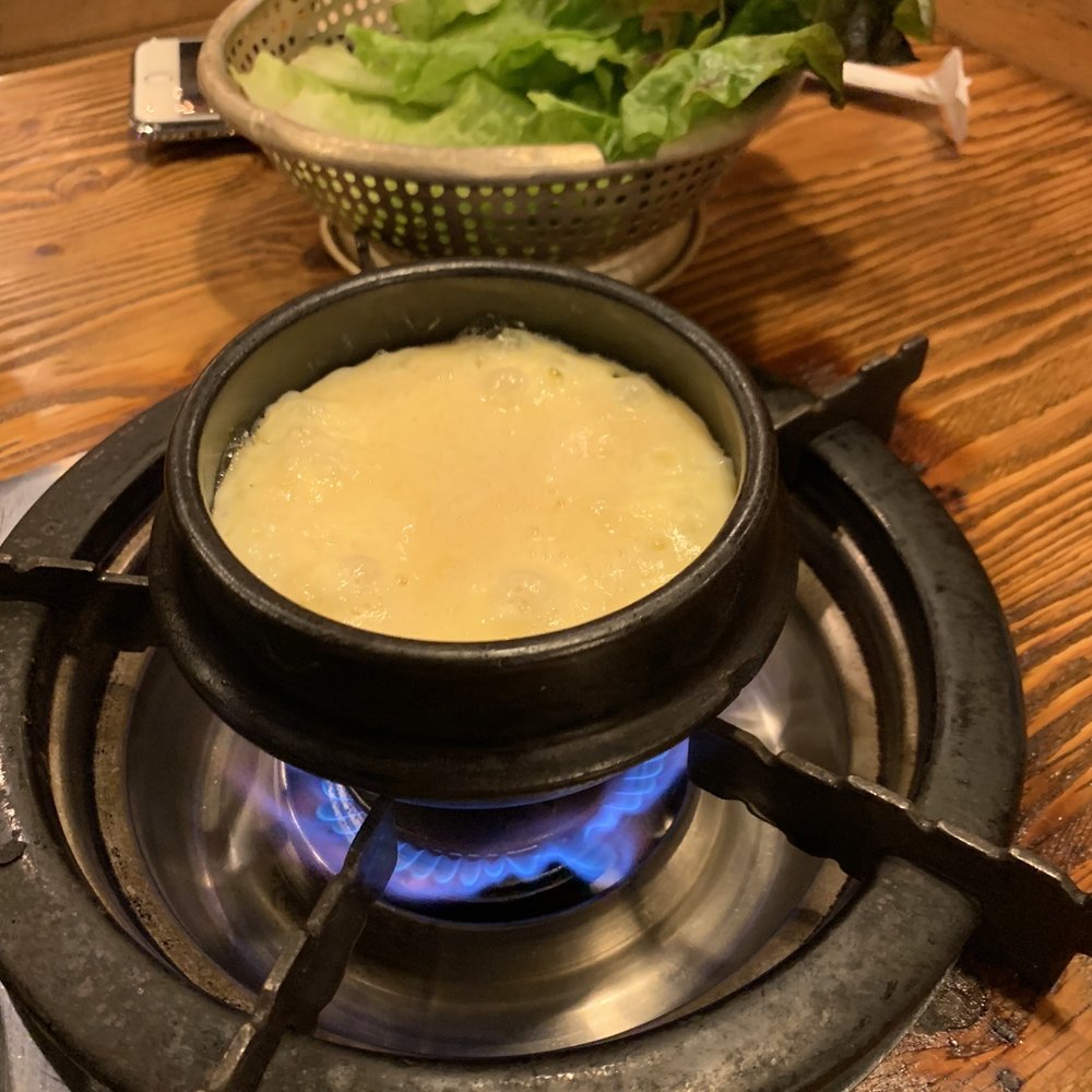 Jongro BBQ Flushing - Oooh, look at the steamed egg coming together ... - Korean Near Me - Flushing, New York
