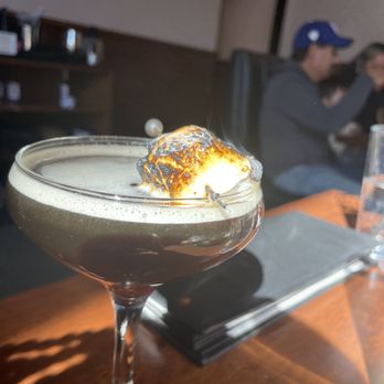 Toast Downey - Can't remember the name but this is NOT an expresso martini. It has Licor 43 and roasted marshmallow. Very tasty - Breakfast & Brunch Near Me - Downey, California Toast Downey - Can't remember the name but this is NOT an expresso martini. It has Licor 43 and roasted marshmallow. Very tasty - Breakfast & Brunch Near Me - Downey, California