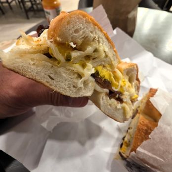 NY Bagel Cafe - Bacon, Egg, & Cheese on a Plain Bagel - Coffee & Tea Near Me - Norfolk, Virginia NY Bagel Cafe - Bacon, Egg, & Cheese on a Plain Bagel - Coffee & Tea Near Me - Norfolk, Virginia