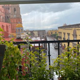 Rain!  What an incredible view !