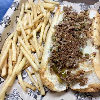 Fred's Downtown Philly - #2 Philly cheese steak with jalapenos - Cheesesteaks Near Me - Carrollton, Texas