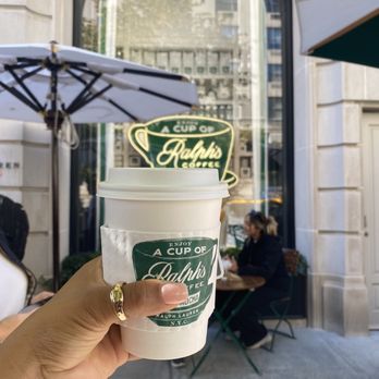 Ralph's Coffee - Hot latte with oat milk - Coffee & Tea Near Me - New York, New York Ralph's Coffee - Hot latte with oat milk - Coffee & Tea Near Me - New York, New York