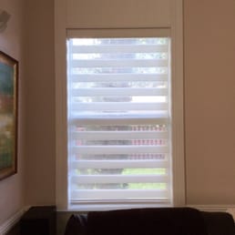 "Zebra shade" installed in our family room