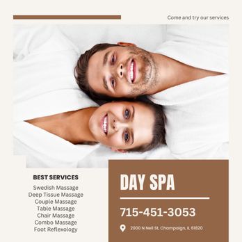 Day Spa - Massage Near Me - Champaign, Illinois