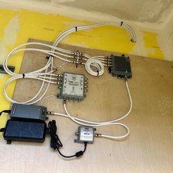 The Remo Group - Centralized Satellite Multi-Dwelling Unit (MDU) System for a Garden Style 7-Plex MDU Building.