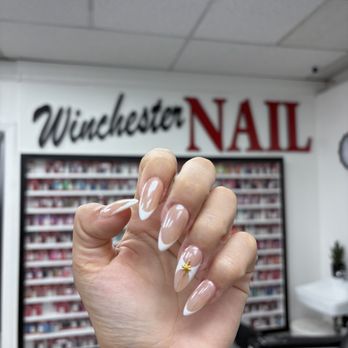 Winchester Nails - Almond french mani Gel X - Nail Salons Near Me - San Jose, California Winchester Nails - Almond french mani Gel X - Nail Salons Near Me - San Jose, California