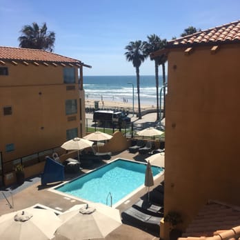 Ocean Park Inn - View from our balcony ocean view. - San Diego, CA
