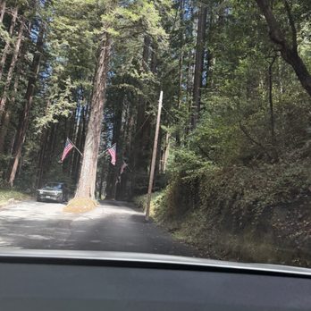 Mystery Spot - Entrance to the Mystery Spot - Amusement Parks Near Me - Santa Cruz, California