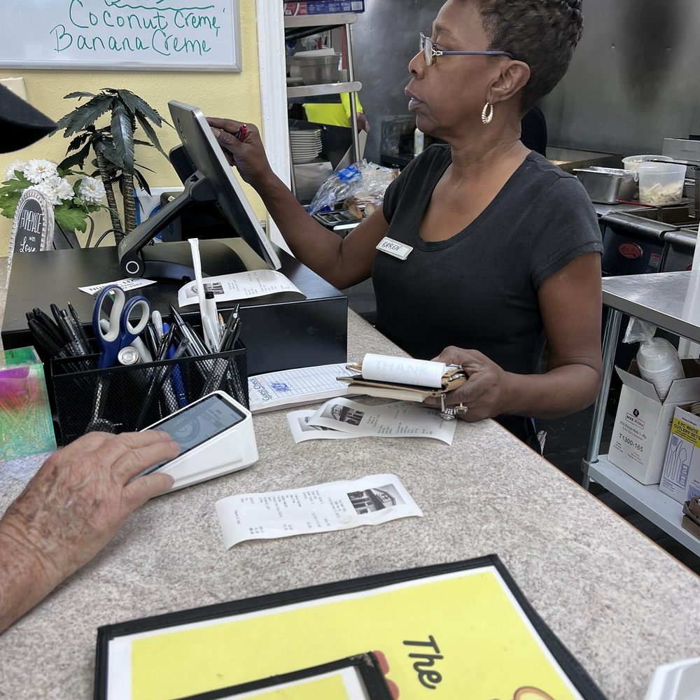 The Toast Cafe - Karen our waitress & cashier! - Cafes Near Me - Fruitland Park, Florida