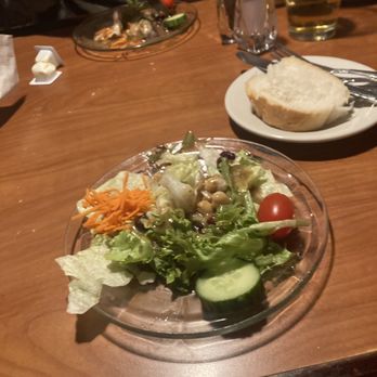 Santangelo's Restaurant - Salad w balsamic dressing. - Italian Near Me - Liverpool, New York Santangelo's Restaurant - Salad w balsamic dressing. - Italian Near Me - Liverpool, New York