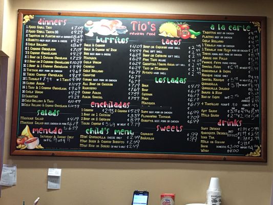 Menu photo 4 Tio's Mexican Food Fontana, CA Menu photo 4 Tio's Mexican Food Fontana, CA