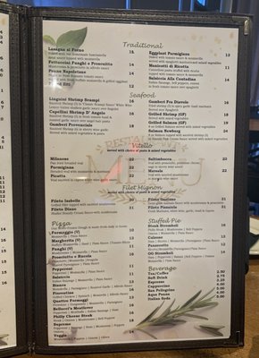 Menu photo 3 Belluccis Italian Midlothian, TX