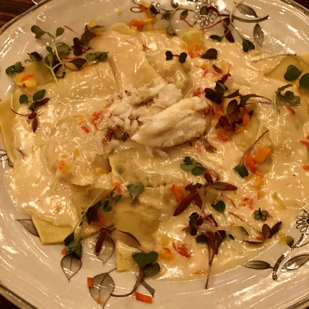 Allegory - Lobster, Crab Ravioli - American Near Me - Naperville, Illinois Allegory - Lobster, Crab Ravioli - American Near Me - Naperville, Illinois