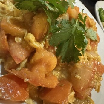 Peng's Asian Cuisine - Tomato and egg stir fry - Chinese Near Me - Morrisville, North Carolina