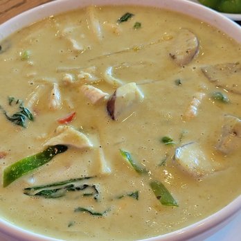 My Thai  And Vegan - Green chicken curry - Thai Near Me - Frisco, Texas