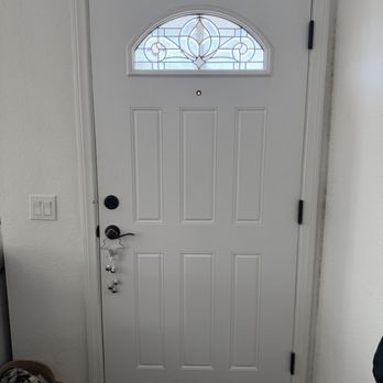 Hometime Windows & Doors - Old door from inside - Windows Installation Near Me - Upland, California Hometime Windows & Doors - Old door from inside - Windows Installation Near Me - Upland, California