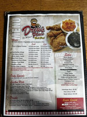 Menu photo 2 Drew's Place Fort Worth, TX Menu photo 2 Drew's Place Fort Worth, TX