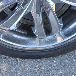 This is the rim they fix looks exactly like it did before I bent it 100% This is the rim they fix looks exactly like it did before I bent it 100%