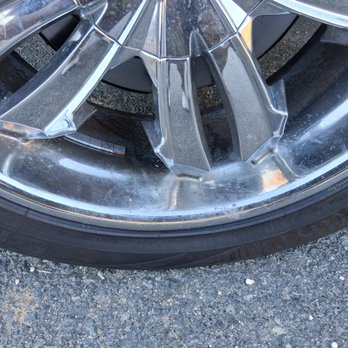 Mr Tire - This is the rim they fix looks exactly like it did before I bent it 100% - Tires Near Me - San Bernardino, California Mr Tire - This is the rim they fix looks exactly like it did before I bent it 100% - Tires Near Me - San Bernardino, California