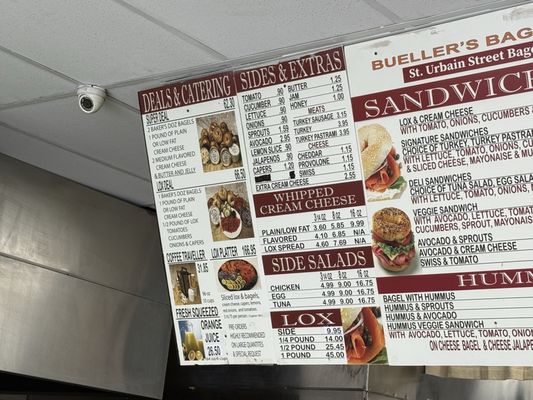 Menu photo 1 Bueller's Bagels Los Angeles, CA Menu photo 1 Bueller's Bagels Los Angeles, CA