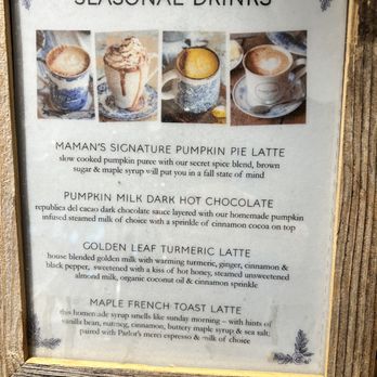 maman - Seasonal drinks menu - Cafes Near Me - New York, New York