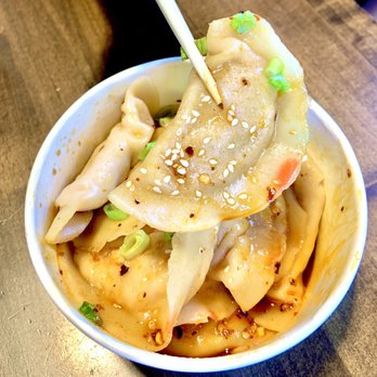 Gu's Dumplings - Full Order Chicken Zhong Style Dumplings - Szechuan Near Me - Alpharetta, Georgia Gu's Dumplings - Full Order Chicken Zhong Style Dumplings - Szechuan Near Me - Alpharetta, Georgia